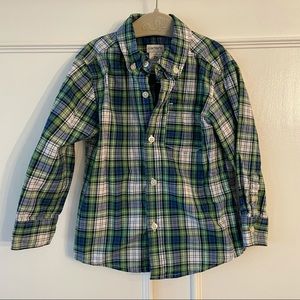 Carter’s Plaid Button Down Dress Shirt 2T